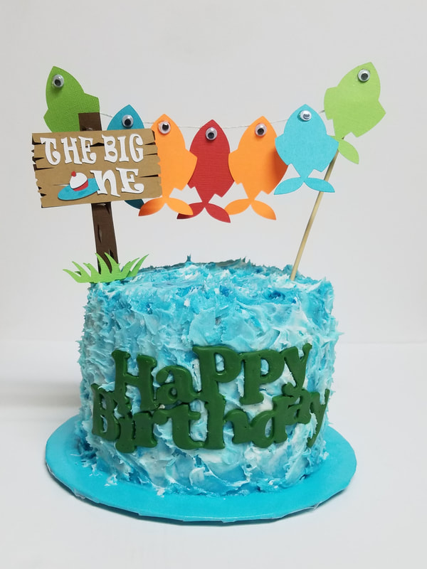The Big One Fishing Cake