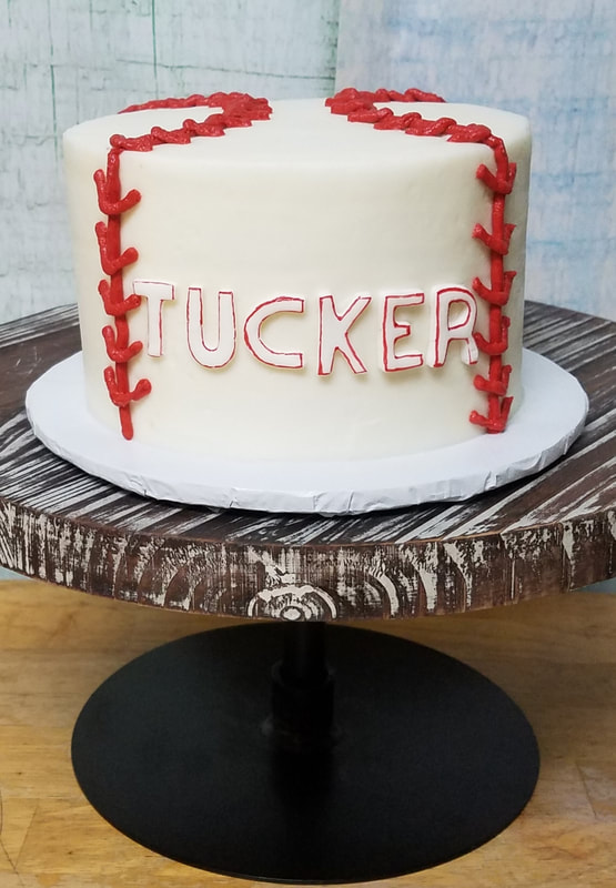 Baseball Smash Cake