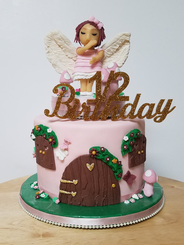 Fairy Tale Fairy House Cake