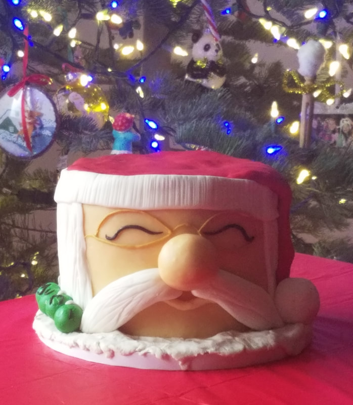 Santa Clause Cake St. Nick