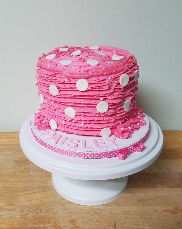 Pretty in Pink Smash Cake