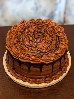 Chocolate Birthday Cake with Drip